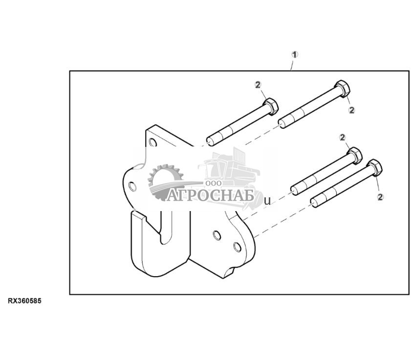 Быстроразъемная муфта, крюк, категория 44N и 3, комплект для самостоятельной установки (807001 - ) - ST941494 716.jpg
